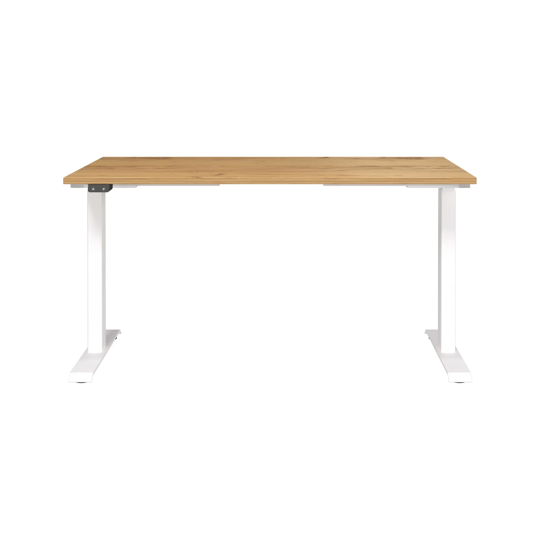 Elektrisch zit-sta Bureau Galileo Eiken Wit 140 cm^Huisenthuis Outlet