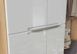 Garderobekast Elvas Eiken Wit^Huisenthuis