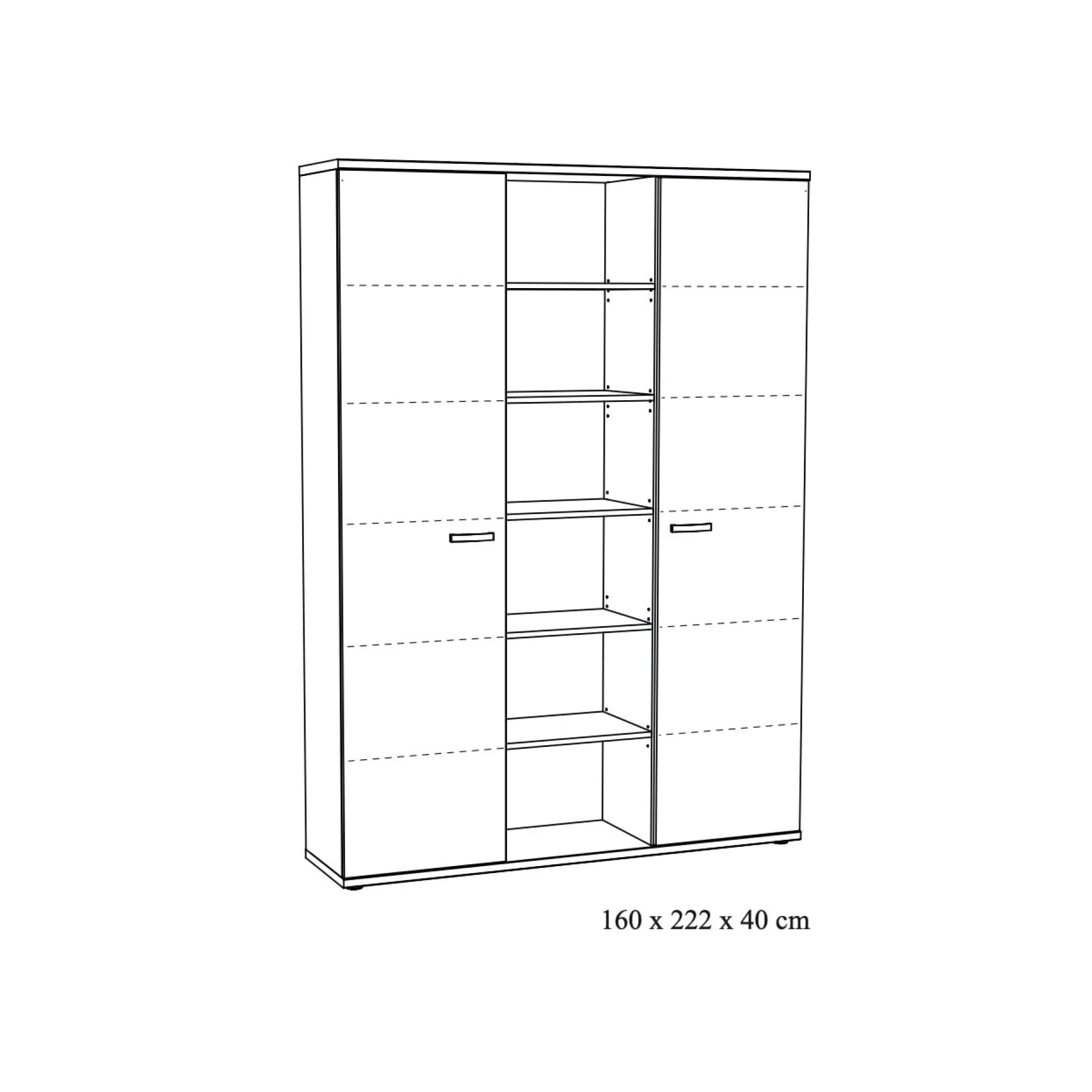 Grote kantoorkast^Huisenthuis Sale