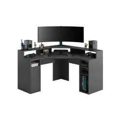 Hoekbureau Paco Antraciet^Huisenthuis Hot