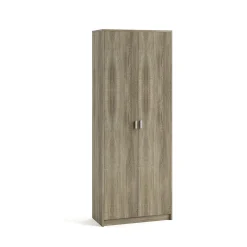 Hoge dichte kast Edwin Sonoma 75x36x194 cm^Huisenthuis Outlet