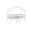 Huisbed Bibi Grenen Wit 90×200 cm – Met ladder^Huisenthuis Online
