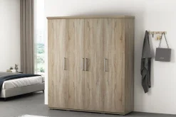 Kledingkast Bruno 4-deurs^Huisenthuis
