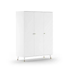 Kledingkast 3-deurs Eline Wit^Huisenthuis Outlet