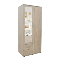 Kledingkast Jean 2-deurs – Spiegel^Huisenthuis Online