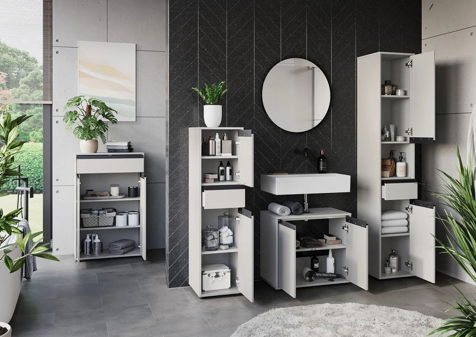 Kolomkast Pula 121 cm^Huisenthuis Online