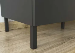 Ladekast Amalfi Grafiet-Eiken^Huisenthuis Discount