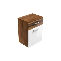 Lage badkamerkast Ilse Antraciet Walnoot^Huisenthuis New