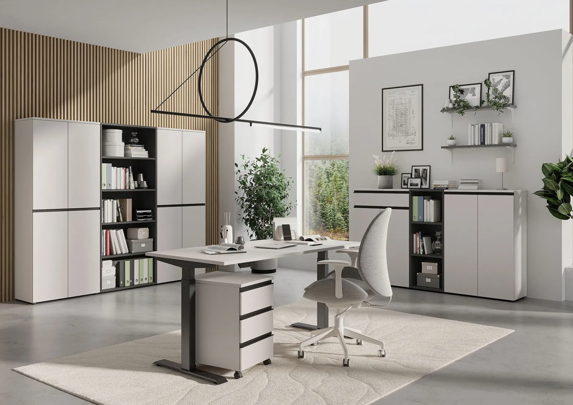 Lage opbergkast Chicago 120 cm^Huisenthuis Clearance