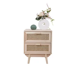 Nachtkastje Freja Rotan^Huisenthuis New