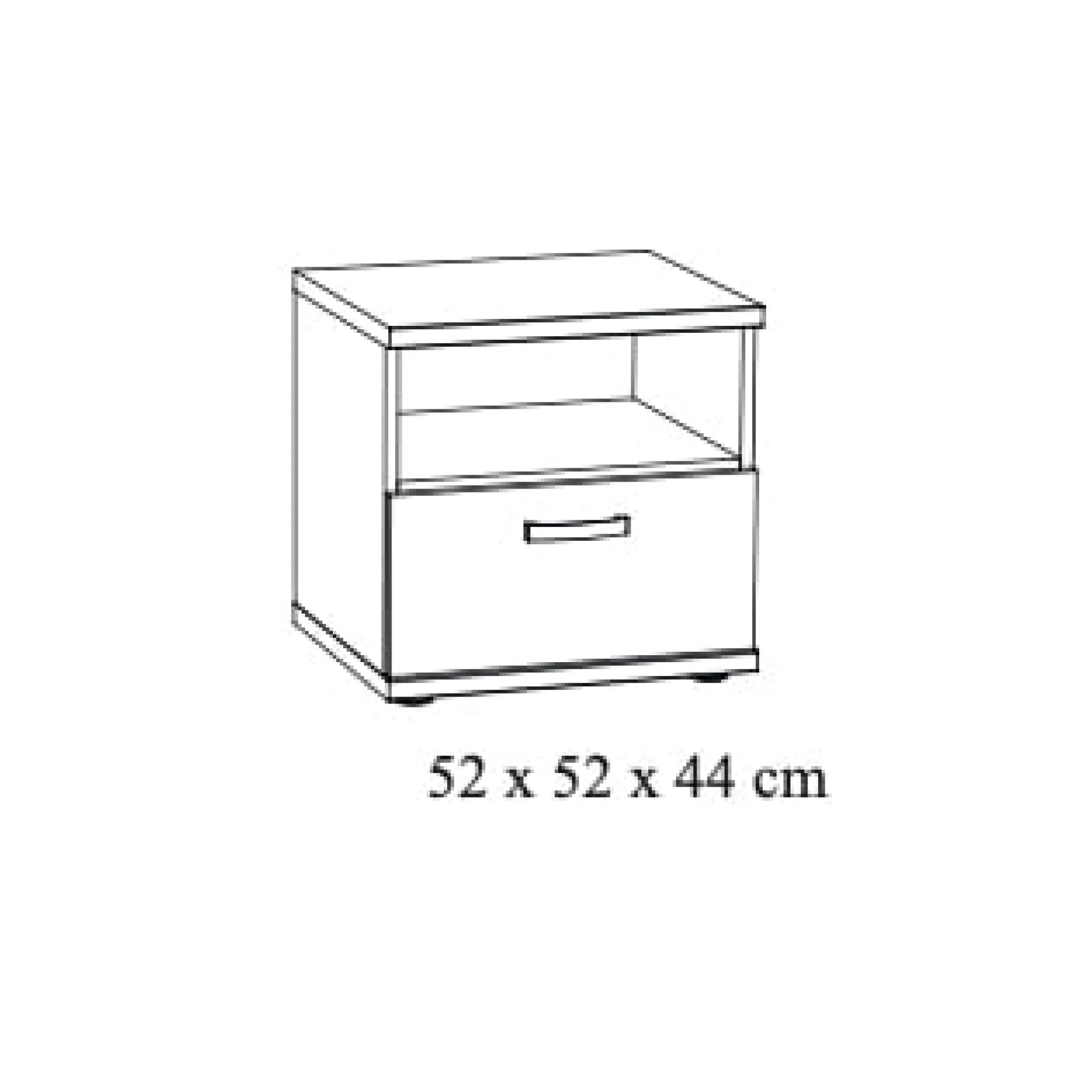 Nachtkastje Lilo Eiken^Huisenthuis Hot