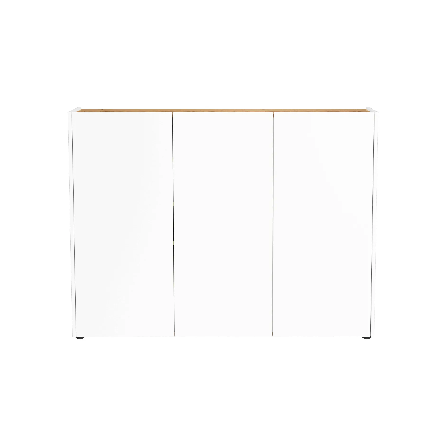 Opbergkast Aniek Wit Eiken 105 cm^Huisenthuis Clearance