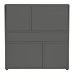 Opbergkast Mathieu Grafiet 105 cm^Huisenthuis Hot