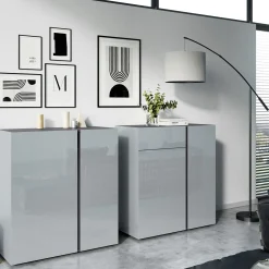 Opbergkast Taranto Grijs-1^Huisenthuis Sale