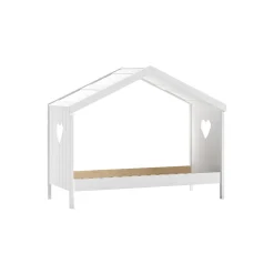 Open Huisbed Fenna Wit 90×200 cm^Huisenthuis Online