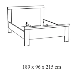 2-persoonsbed Benja-18^Huisenthuis Sale