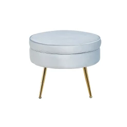 Poef Chanelle Velvet 52 cm^Huisenthuis Best