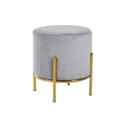 Poef Mia -Goud Stof^Huisenthuis Sale