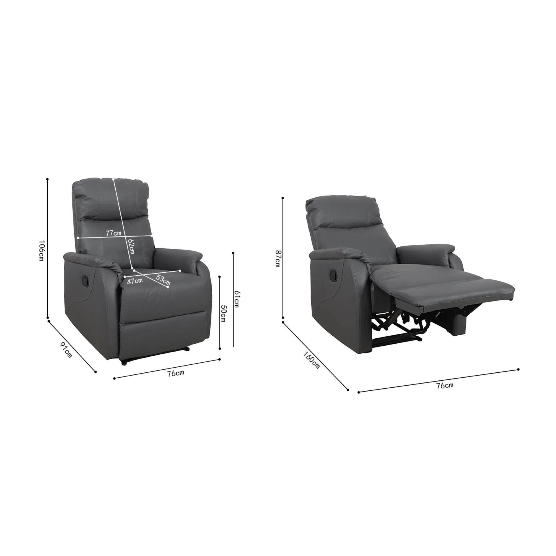 Relaxfauteuil Sascha^Huisenthuis Best