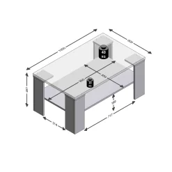 Salontafel Alaska^Huisenthuis Sale