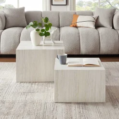 Salontafel set Jip Travertine^Huisenthuis Hot