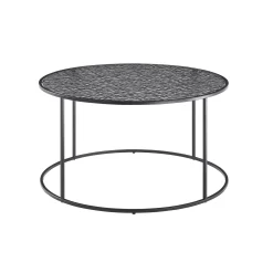 Salontafel Wolga Zwart 80 cm-2^Huisenthuis Sale