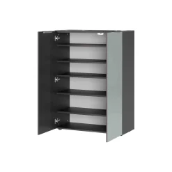 Schoenenkast Mercurius Grafiet Grijs^Huisenthuis Clearance