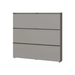 Schoenenkast Miles Grijs 140 x 129 cm^Huisenthuis