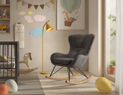 Schommelstoel Jula Bouclé^Huisenthuis Outlet