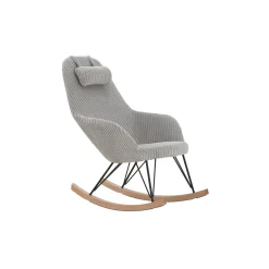 Schommelstoel Julius Grijs^Huisenthuis