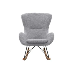 Schommelstoel Merel Lichtgrijs Teddy^Huisenthuis Outlet