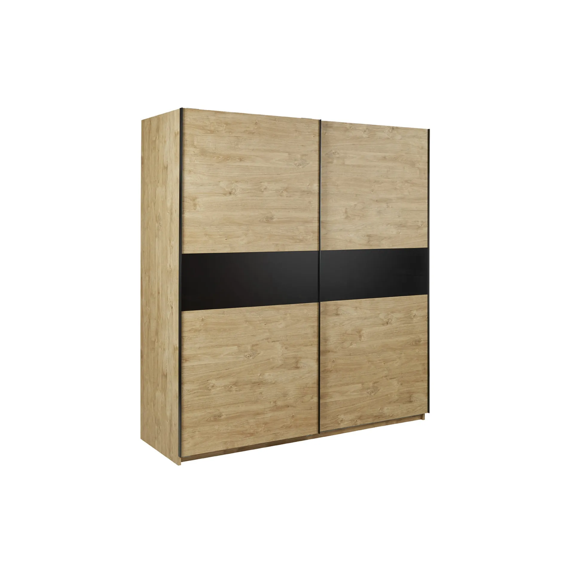 Schuifdeurkast Livia 200 cm Eiken^Huisenthuis Outlet