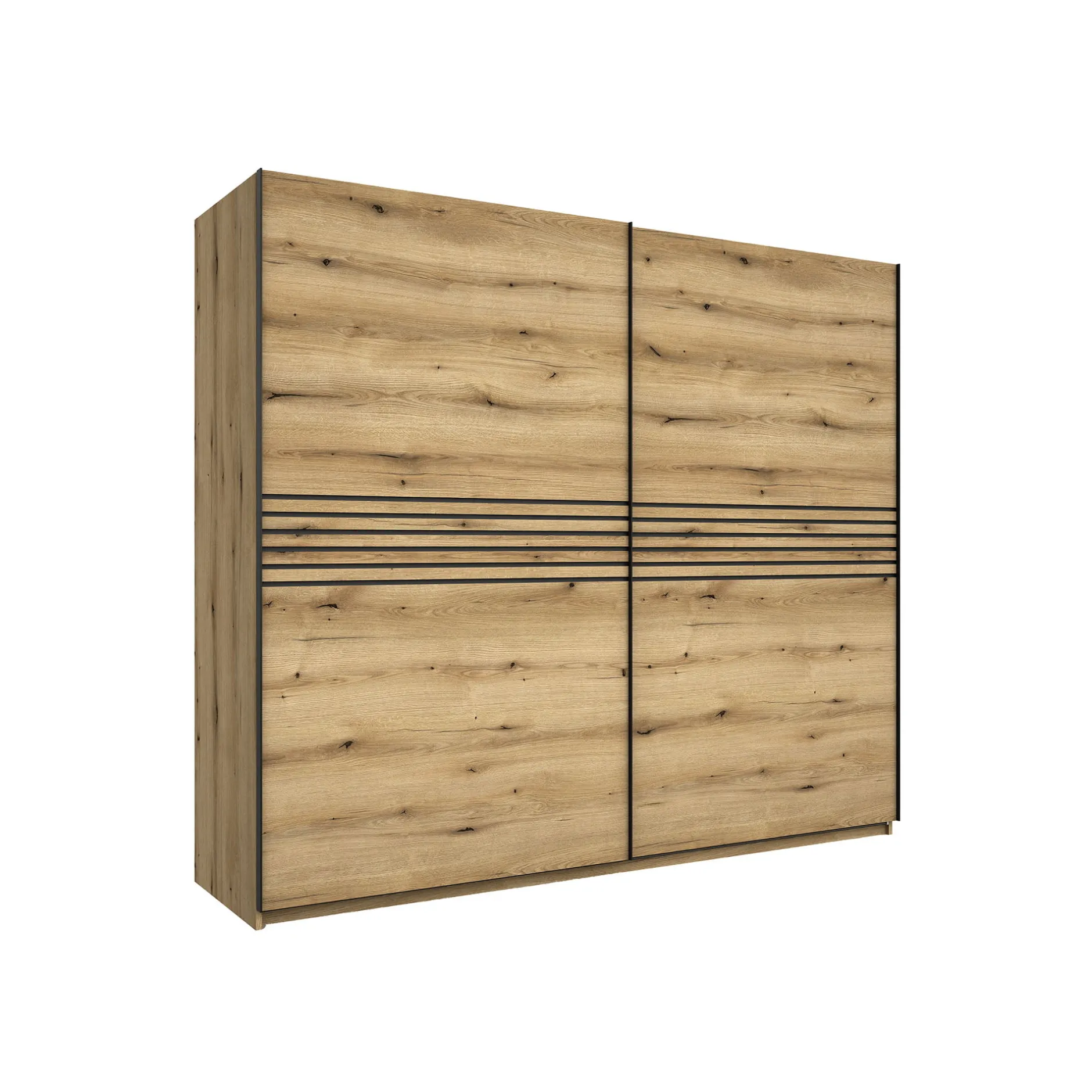 Schuifdeurkast Mekong Eiken 250cm^Huisenthuis New