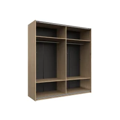 Schuifdeurkast Yumi Eiken 200cm^Huisenthuis Sale