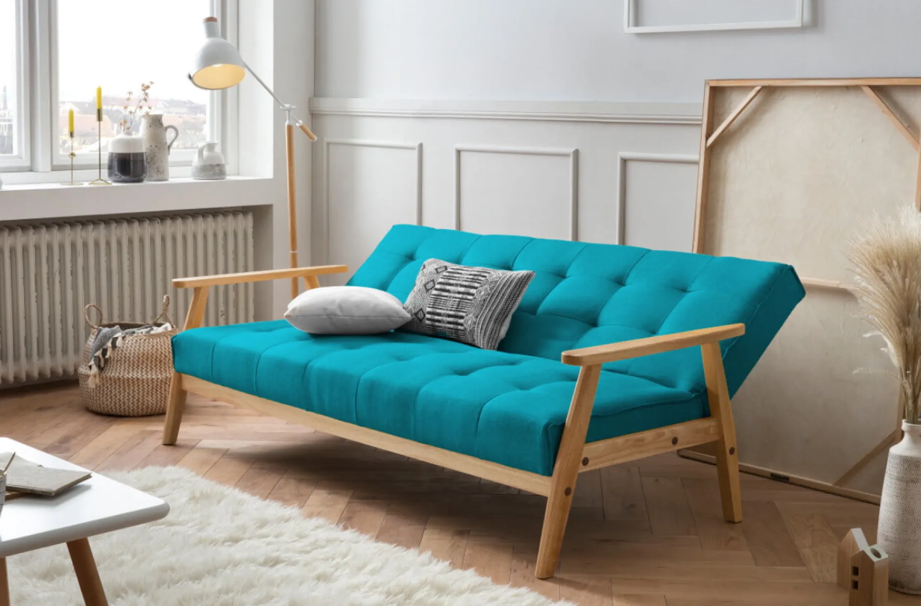 Slaapbank Heidi Petrol^Huisenthuis Best