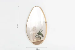 Spiegel Lore Eiken 80×50 cm^Huisenthuis Online