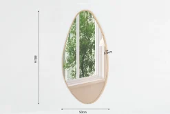 Spiegel Pauline Eiken 80×50 cm^Huisenthuis Clearance