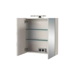 Spiegelkast Basalt 60 cm^Huisenthuis