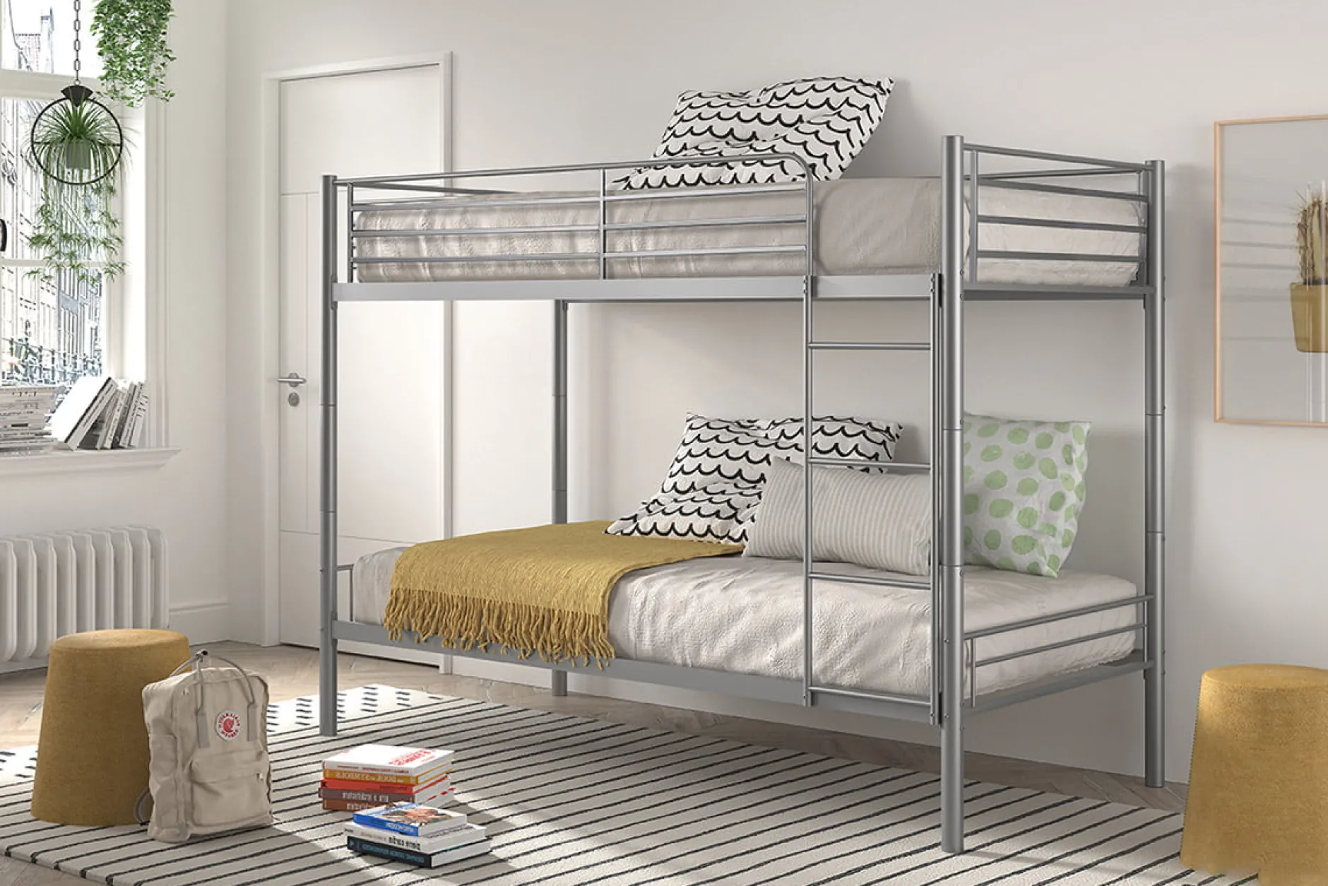 Stapelbed Becky Grijs^Huisenthuis Discount