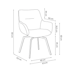 Stoel Denise Teddy^Huisenthuis Outlet