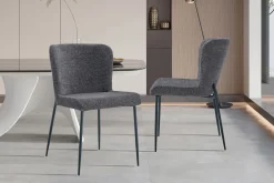 Stoel Jolie Donkergrijs – Set van 2^Huisenthuis Online