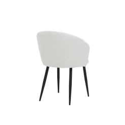 Stoel Juliette Ivoor Teddy – Set van 2^Huisenthuis Outlet