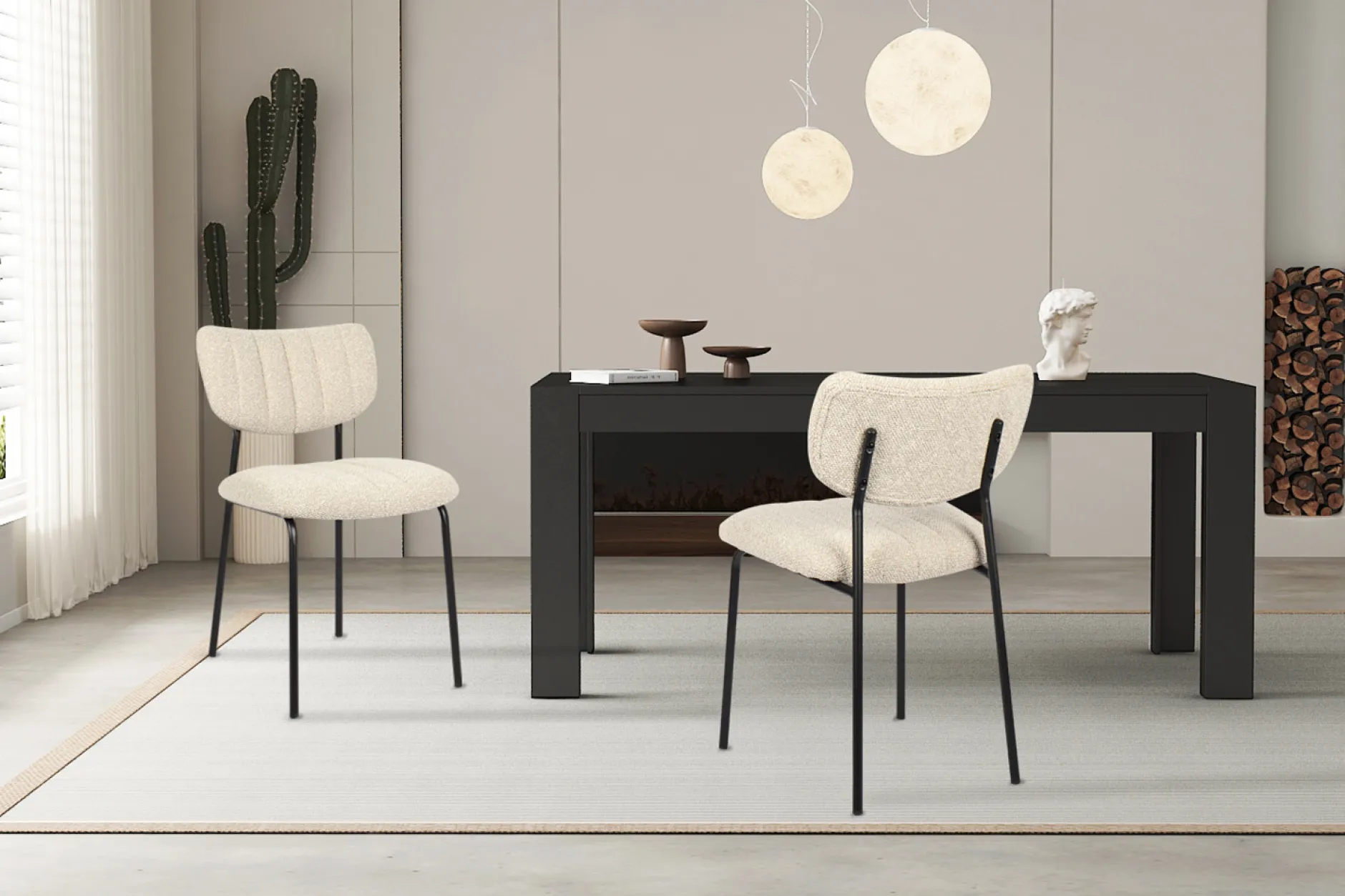 Stoel Lidy Beige – Set van 2^Huisenthuis Online