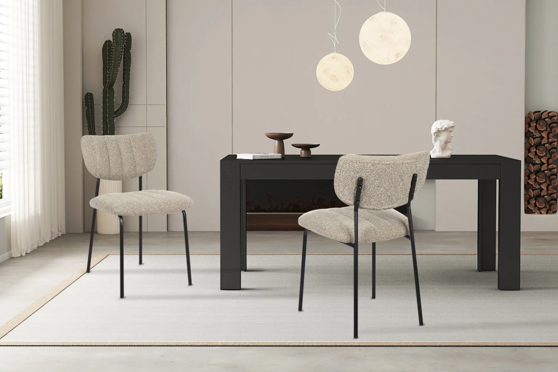 Stoel Lidy Bruin – Set van 2^Huisenthuis Sale