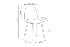 Stoel Lola – Set van 4^Huisenthuis