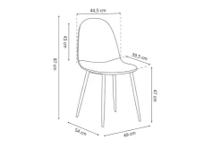 Stoel Lola – Set van 4^Huisenthuis Outlet