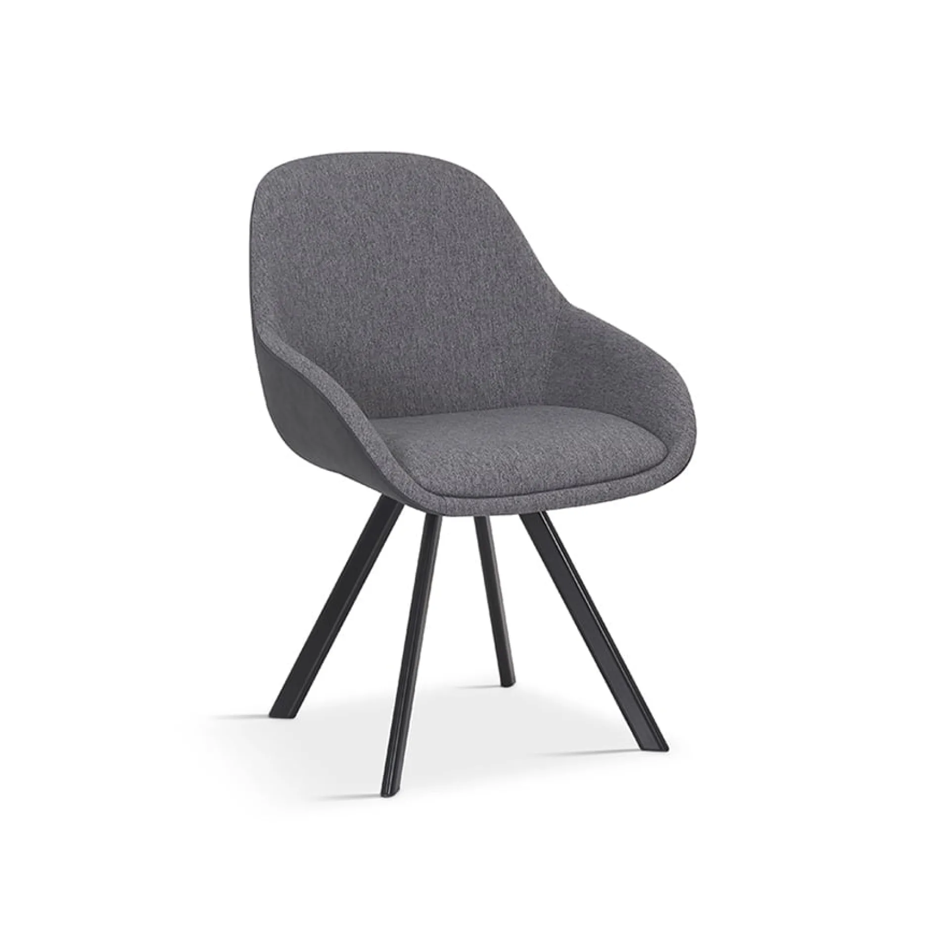 Stoel Malou Grijs-Donkergrijs – Set van 2^Huisenthuis Best