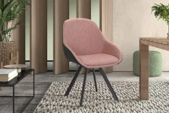 Stoel Malou Roze-Donkergrijs – Set van 2^Huisenthuis Discount