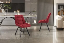 Stoel Margot Rood – Set van 2^Huisenthuis Best