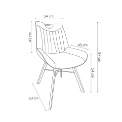 Stoel Marijn – Set van 2^Huisenthuis Outlet